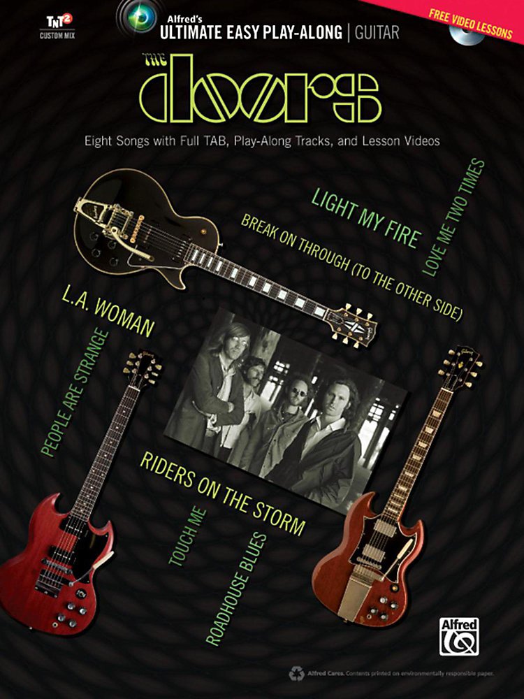 Alfred - The Doors - Ultimate Easy Guitar Play-Along Easy Guitar TAB Book & DVD
