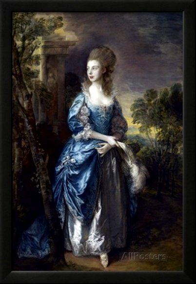 The Hon. Frances Duncombe by Thomas Gainsborough