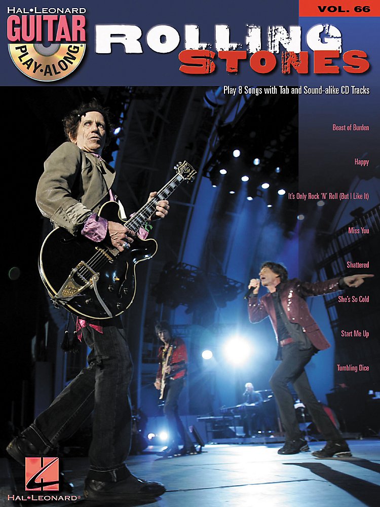 Hal Leonard - The Rolling Stones Guitar Play-Along Series Book & Cd