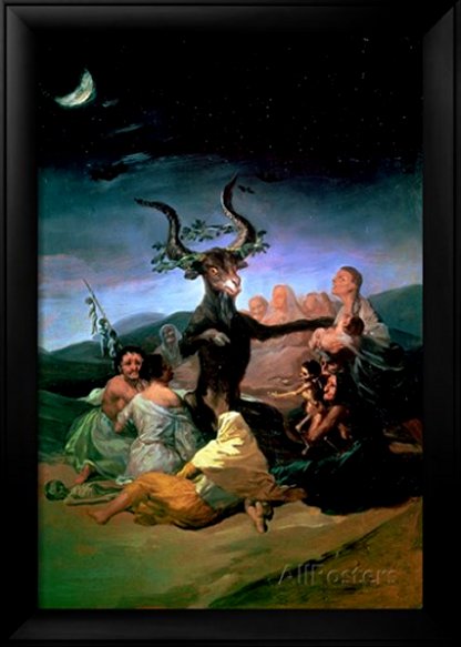 The Witches' Sabbath, 1797-98, by Francisco de Goya