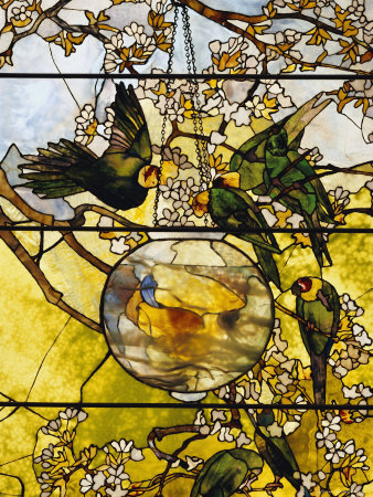 Tiffany-Parakeets-and-Gold-Fish-Bowl-1893