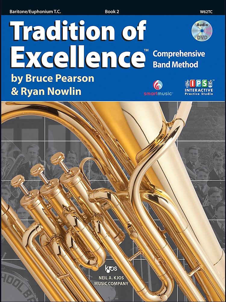 Kjos - Tradition Of Excellence Book 2 For Baritone Tc