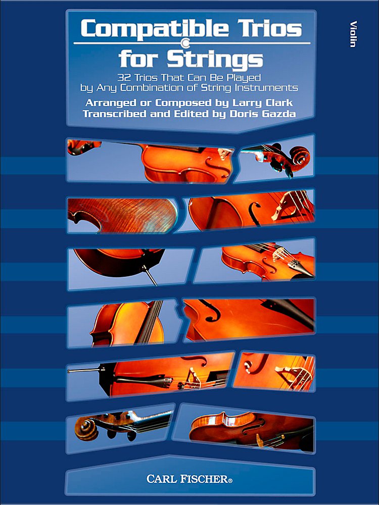 Carl Fischer Compatible Trios For Strings - Violin (Book)