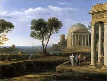 Aeneas At Delos by Claude Lorrain, Art Print