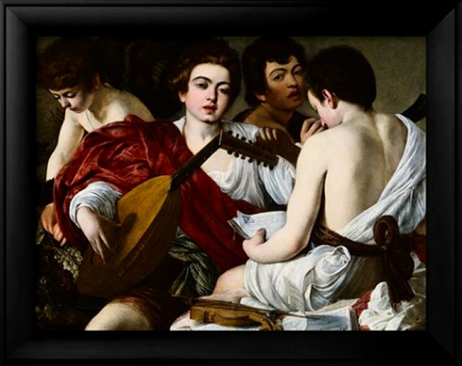 The Musicians, c.1595 - Michelangelo Caravaggio