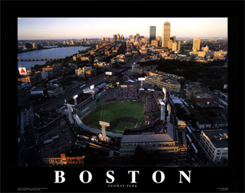 Boston Red Sox, Fenway Park - Boston, Massachusetts, Art Print
