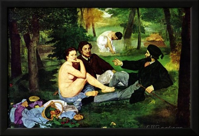 Breakfast In The Open Air, 1863 by �douard Manet, Art Print