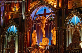 Notre Dame Basilica, Montreal, Quebec, Canada