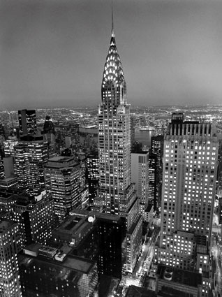 Crysler Building Poster, New York City