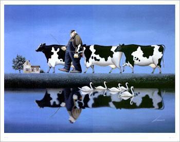Delta Cowl by Lowell Herrero - Art Print