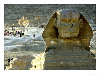 Egypt - Sphinx at Giza Pyramids
