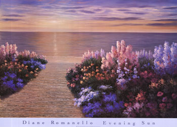 Art Print Evening Sun by Diane Romanello