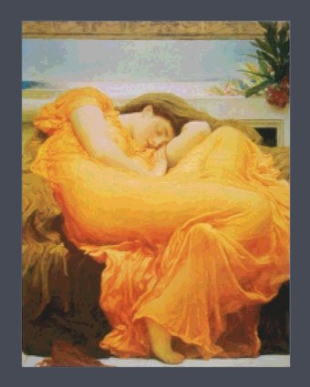 Flaming June by Lord Frederik Leighton, Art Print