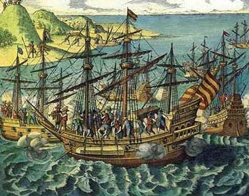 Art Print From 'americae' by Johan Theodore de Bry