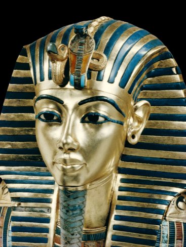 Egypt - Gold Funerary Mask of Tutankhamun, Museum Cairo