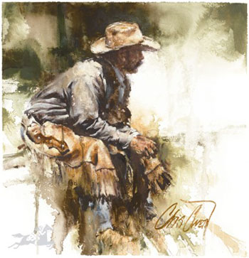 Hired Hand by Chris Owen, Art Print