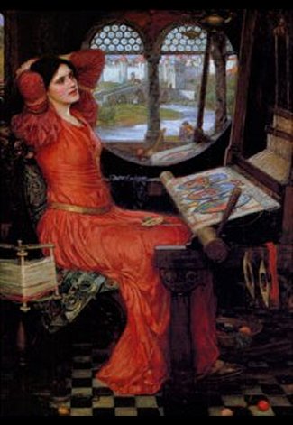 I Am Half Sick of Shadows, said the Lady of Shalott, C1911 by John William Waterhouse