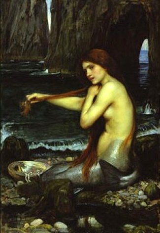A Mermaid, 1900 by John William Waterhouse