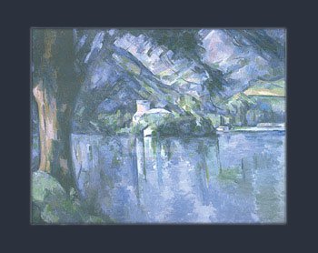 Le Lac d'Annecy by Paul Cezanne, Art Print