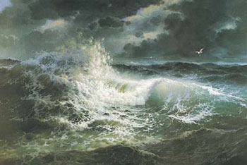 Aureola by Loren D. Adams Jr., Seascape Art Print