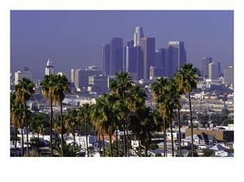 Los Angeles - Skyline - Art Print