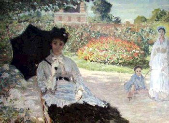 Madame Monet by Claude Monet, art print