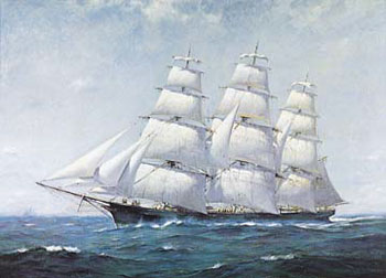 McKay Racer, Sovereign of the Seas, Art Print