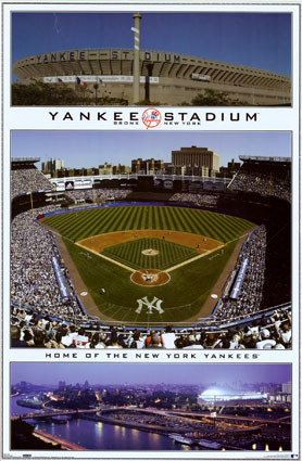 New York Yankees Stadium, Poster