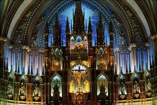 Notre Dame Basilica, Montreal, Quebec, Canada