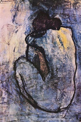 Blue Nude - by Pablo Picasso