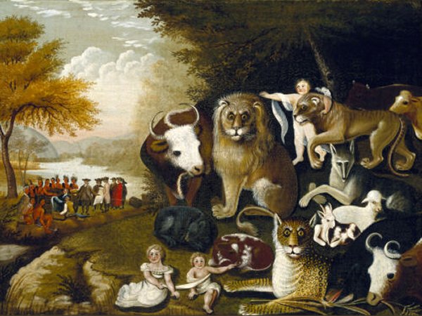 Peaceable Kingdom by Edward Hicks