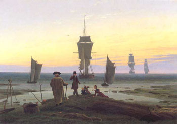 Caspar David Friedrich, Periods of Life, art print