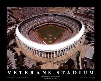 Veterans Stadium Philadelphia, Philadelphia Phillies, Art Print