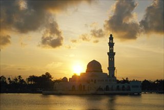 Steve Raymer - Mosque Silhouette, Art Print