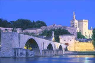 Walter Bibikow - Pont St. Benezet, Vatican, Art Print
