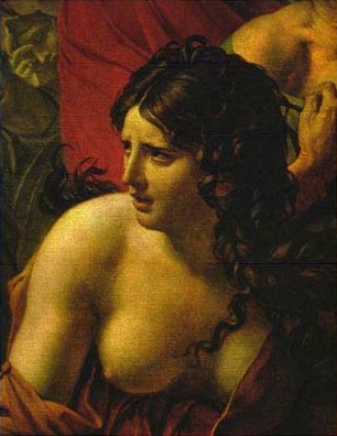 Rape of the Sabine Woman by Jacques-Louis David, Art Print