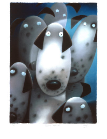 Rabble Rousers by Roger Hutchings, Art Print