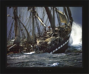 Sailing - Belem by Philip Plisson, art print