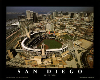 Petco Park - San Diego Padres, San Diego, California, Art Print