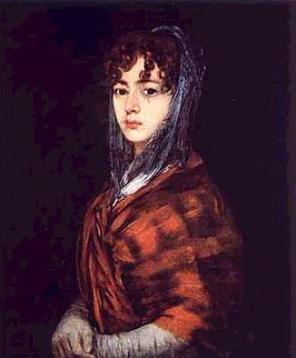Senora Sabasa Garcia by Francisco de Goya - Art Print