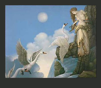 Source by Michael Parkes, Art Print