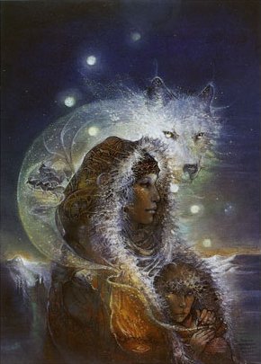 Fantasy art - Page 2 Susan-seddon-boulet-reindeer-people