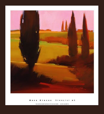 Symmetry # 3 by Greg Stocks, art print