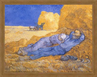 The Afternoon Siesta by Vincent van Gogh, Art Print