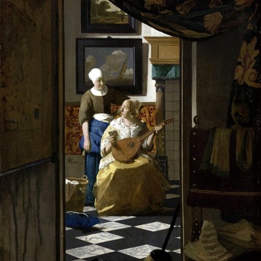 The Love Letter - Jan Vermeer