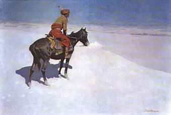 The Scout by Frederic Remington, Art Print