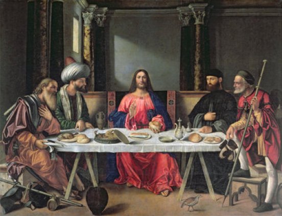 The Supper at Emmaus by Giovanni Bellini