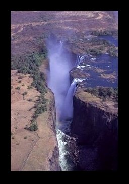 Victoria Falls, Zambia and Zimbabwe, Art Print