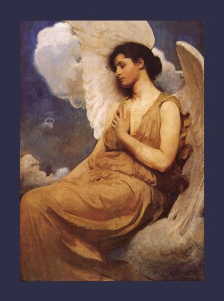Winged Figure by Abbot Handerson Thayer, Art Print