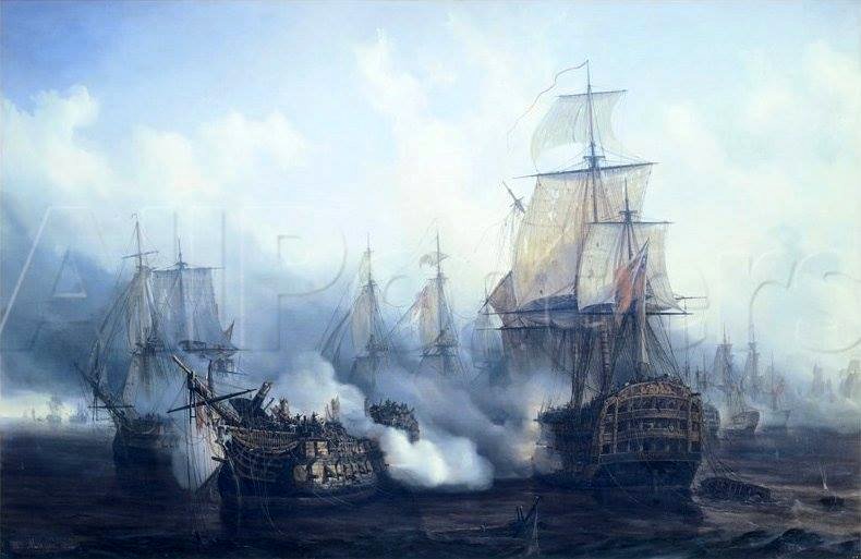 The Battle of Trafalgar 1805